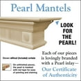 thumbnail image 3 of Pearl Mantels Devonshire Traditional Premium Wood Mantel Shelf, Unfinished, Paint And Stain Grade, 72"L & 9"D, Versatile Hanging Choices, With Or Without Corbels (Included), 3 of 5