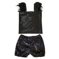 thumbnail image 3 of Tiijoy Girls Shiny Sequin Sleeveless Top and Shorts Set for Stage Show Party, Sizes 2-3, 3 of 3