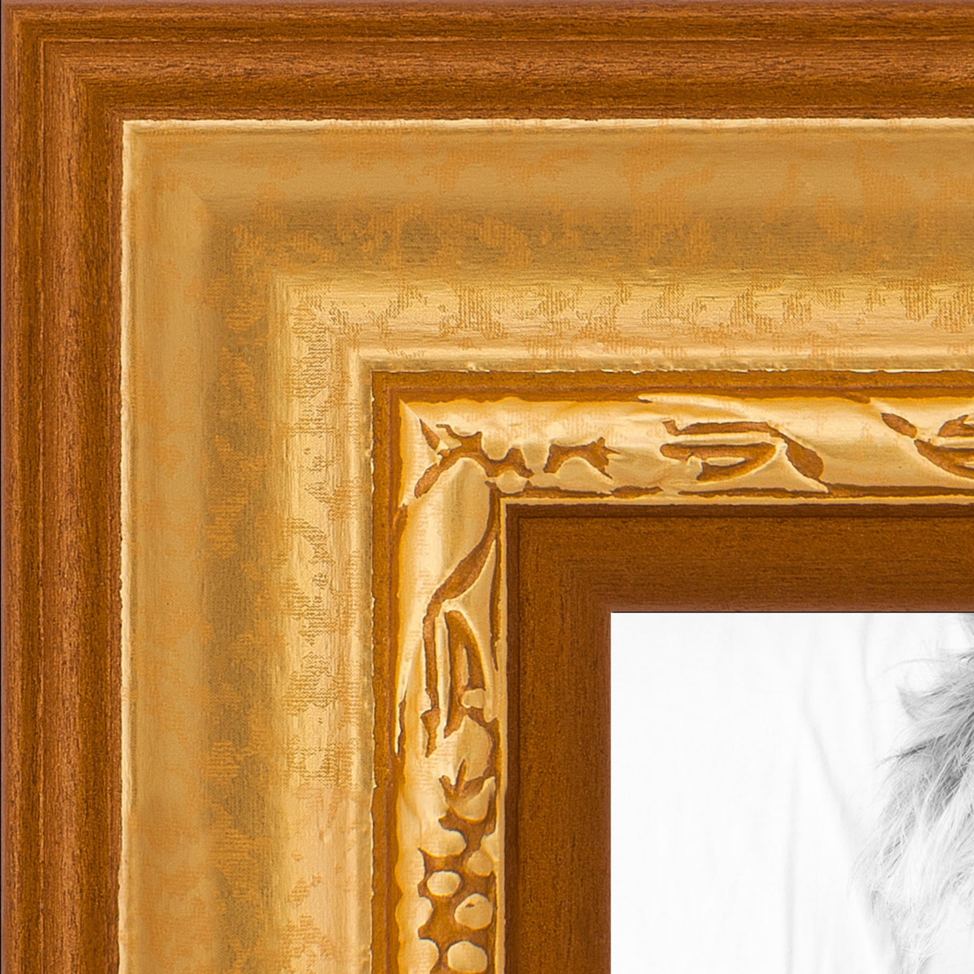 ArtToFrames 22x28 Inch Gold Speckeled Picture Frame, This Gold Wood