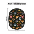 thumbnail image 3 of Rocae Forest Animal Faces for Silicone Pot Holders, Oven Mitts Heat Resistant Hot Pads with Pockets,Non-Slip Bbq Baking Smoking Potholders ,7.5"x9.4", 3 of 7