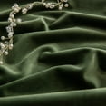 thumbnail image 7 of Lapalife 2 Panels Christmas Velvet Curtains, Rod Pocket Elegant Soft Thermal Insulated Room Darkening Curtain for Classical Living Room Bedroom, 52"x 84", Olive Green, 7 of 7