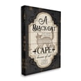 thumbnail image 3 of Stupell Industries Black Cat CafÃÃÂ© Vintage Halloween Sign Spooky Witch, 30 x 40, Design by Jennifer Pugh, 3 of 7