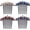 Pattern C, variant on Rhinestones Hair Side Comb, Crystal Flower Plastic Hair Combs 7 Teeth Side Hairpins for Women Vintage Barrettes Clips Decorative Styling Accessories for Bride Ladies(4 Pack)
