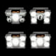thumbnail image 2 of LED Recargable LED USB USB Recargable 5W Impermeable 5 Cabeza de Cabeza Para Acampar Al Aire Libre Emergencia de Senderismo, 2 of 5