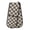 White Flowers on Black, variant on Dailycode Double Sided Oven Mitt with Loop Heat Resistant Kitchen Long Potholders 7" x 35" Daisy Flowers on Striped