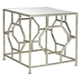 thumbnail image 3 of Safavieh Rory Iron and Mirror Accent Table in Silver, 3 of 5