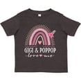 thumbnail image 3 of Inktastic Gigi and Poppop Love Me Rainbow Girls Toddler T-Shirt, 3 of 5