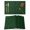 Green, variant on Black Abstract Art Placemats Set of 12, Elegant Modern Art Luxury Placemats for Dining Table, Place Mats for Kitchen Tabletop, Waterproof Wipeable Dining Table Mats Set