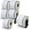 06-rolls+1 Refillable Cartridge Frame, variant on Compatible Replacement Labels for DK-2205 (2.4 in x 100 ft), for Use with QL Label Printers – Continuous Labels
