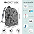 thumbnail image 5 of Paisley Pattern Backpack for School,Cute School Bag,Schoolbag with Adjustable Shoulder Straps & Padded Back,15.7"x11.8"x5.5", 5 of 5