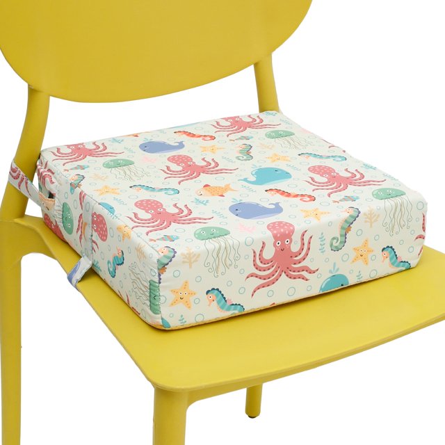 Asiento Booster Dznils para Mesa de Comedor para Niños pequeños color blanco