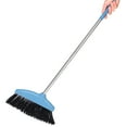 thumbnail image 4 of Wide Angle Broom with Long Handle, Heavy Duty Floor Broom Sweeping Brush Broom for Lawn Patio Cleaning Commercial Garage Floors Concrete, 4 of 6