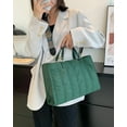 thumbnail image 3 of Kukuzhu Quilted Shoulder Tote Shoulder Bag Women Padding Cotton Down Hobo Bag Large Fashion Shopping Bags, 3 of 6