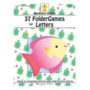 Readiness Games 37 FolderGames for Letters: Ready-to-Assemble & Use Letter Skills Practice Games, Book 2, (Paperback)