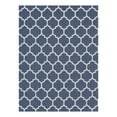 thumbnail image 3 of Unique Loom Decatur Collection Area Rug - Trellis (8' 5" x 11' 4" Rectangle Navy Blue/Ivory), 3 of 7