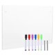 thumbnail image 2 of Set of Acrylic Board for Table To Do List Board Plans Writing Board Clear Board Erasable Memo Board, 2 of 6
