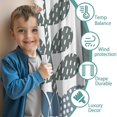 thumbnail image 3 of Blackout Kids Curtains,Boho Bohemian Art Childrens Insulated Curtains Set Of 2,Bedroom Essentials,Toddler Room Decor 52"x63"(132x160cm), 3 of 4