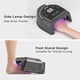 thumbnail image 5 of 80W Professional Cordless UV LED Nail Lamp, UV Lights for Nails with 45 Beads and Rechargeable Battery, Portable LED Gel Nail Curing Dryer, Nail Polish Machine for Salon or Home, Black, 5 of 5