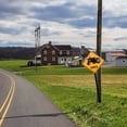thumbnail image 6 of Tractor Crossing Metal Sign Warning Country Road Street Caution XING Rustic Home Farmhouse Wall Decor, 6 of 6