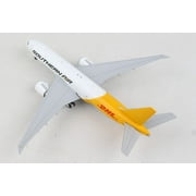 Boeing 777F Commercial Aircraft Southern Air - DHL White and Yellow 1/400 Diecast Model Airplane by GeminiJets