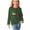 Army Green, variant on Oksale Girls Shirts Size 7-8 Cute Novelty Print Tees Kids Boys Girls Soft Crewneck Tops Girls Clothes Long Sleeve Tshirts