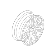 Genuine OE Mini Wheel, Alloy - 36-11-6-791-931