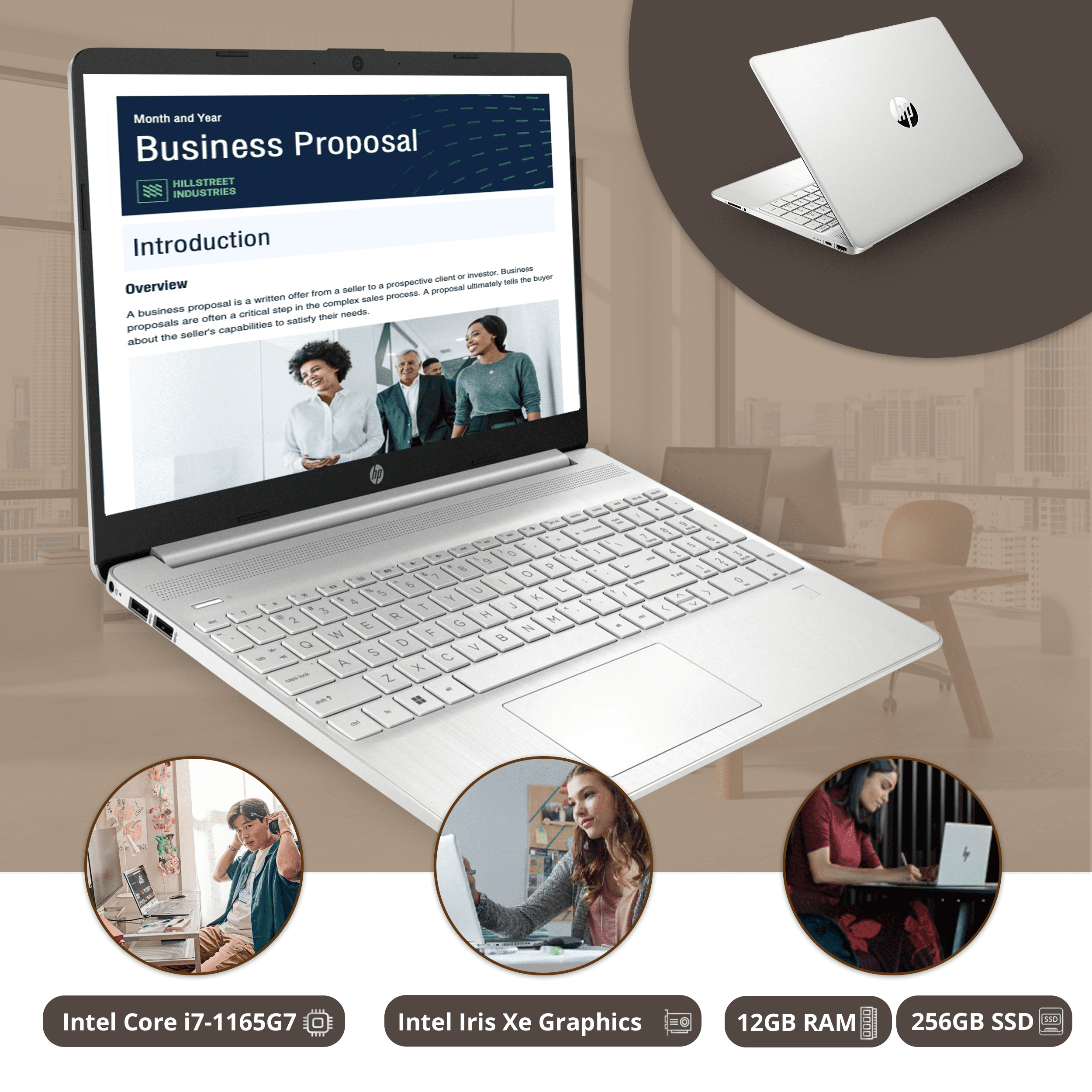 HP Touchscreen Laptop, 15.6