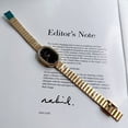 thumbnail image 7 of Ladies New Metallic Belt Quartz Watch Folding Buckle Wrist Watch Versatile Small Dial Women's Watch, 7 of 7