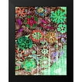 thumbnail image 2 of Harrington, Danielle 12x14 Black Modern Framed Museum Art Print Titled - Flower Drift I, 2 of 5