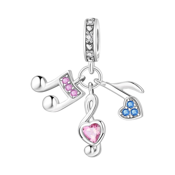 Musical Notes Charm, Compatible with Most Bracelet, Charm for Bracelet