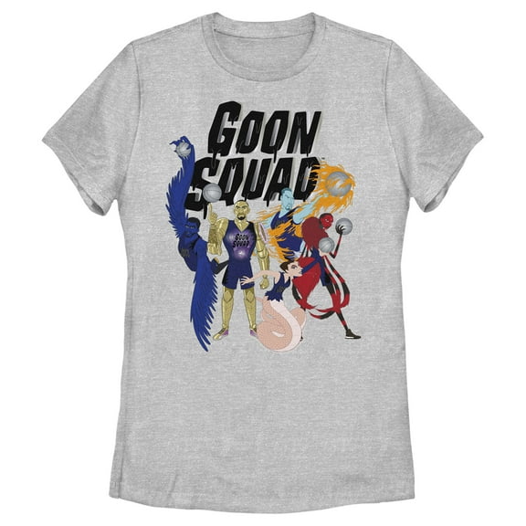 Women's Space Jam: A New Legacy Goon Squad Graphic Tee Athletic Heather Small