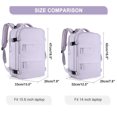 thumbnail image 3 of AMERTEER Large Travel Backpack Women School Bag  Carry On Backpack Hiking Backpack Waterproof Outdoor Sports Rucksack Casual Daypack School Bag Fit 15.6 Inch Laptop with USB Charging Port, 3 of 7
