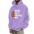 thumbnail image 1 of LUOGENLI Chandails à Capuchon pour Hommes Coton Graphique Chandail de Sport pour Hommes Fans de Football Vintage Joueur de Rugby Sports Rétro Hommes Chandail à Capuchon de Rugby Chandails à Capuchon pour Hommes à Fermeture Éclair Graphique Violet Taille m, 1 of 4