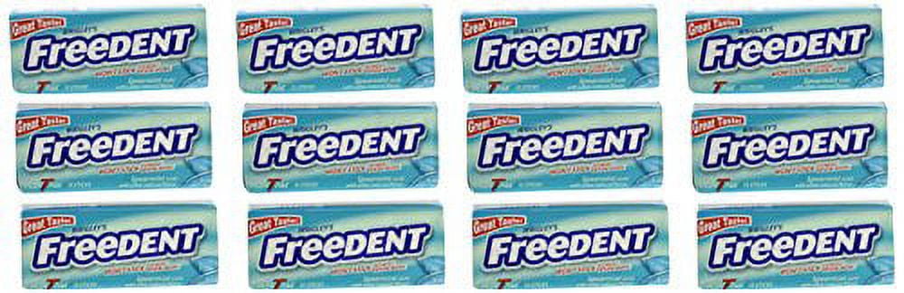 Wm Wrigley Jr Freedent Gum, 12 ea