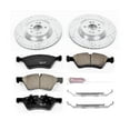 thumbnail image 3 of PowerStop Front Z23 Evolution Sport Carbon-Fiber Ceramic Brake Pad and Drilled & Slotted Rotor Kit Fits: MERCEDES-BENZ Select Models K6706, 3 of 10