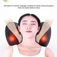 thumbnail image 2 of Massage Pillow Cervical Massager Waist Shoulder Back Electric Multifunctional Home Gift Massage Cushion Home Manufacturers 898 massage pillow (single button and two heads), 2 of 8