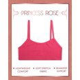 thumbnail image 2 of Princess Rose Girls Seamless Bra - 7 Pack Seamless Training Bra Spaghetti Strap Brallettes (5-12), 2 of 7