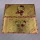 thumbnail image 4 of modelos de tarjetas doradas de hello kitty de anime famoso japonés, tarjeta con póster de gato bonito para regalos de cumpleaños y Navidad de niña, 4 of 4