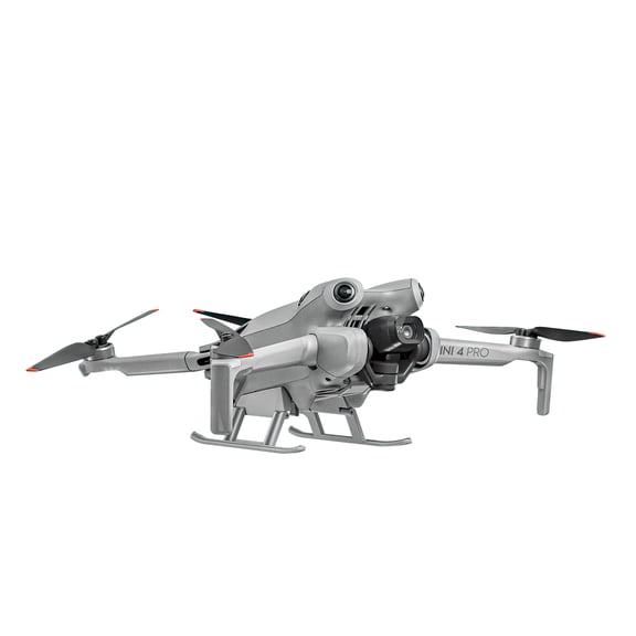 Landing Gear Extension for DJI Mini 4 Pro, Heightened Extend Landing Gear Accessories, Foldable Quick Release ABS Landing Skid, Increased Ground Clearance Protection for DJI Mini 4 Pro Drone