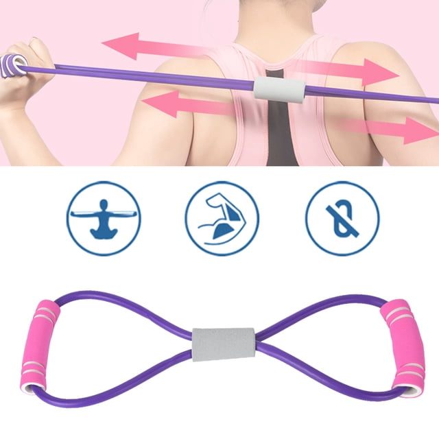 Cuerda de tracción ANGGREK Yoga de Elasticidad Duradera 2 Piezas Unisex