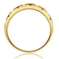 thumbnail image 2 of Pompeii 1/2Ct Men's 5-Stone Diamond Ring in 10k Yellow Gold (G/H,I1-I2), 2 of 4