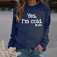thumbnail image 1 of 2023 Mode pour Femmes Sweatshirt 50% de Réduction Mode Décontractée Long Sleeve Col Rond Imprimé Dames Sweatshirt Tops Blouse, 1 of 4