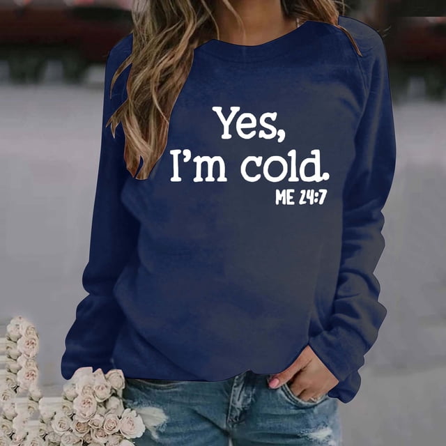 2023 Mode pour Femmes Sweatshirt 50% de Réduction Mode Décontractée Long Sleeve Col Rond Imprimé Dames Sweatshirt Tops Blouse