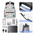 thumbnail image 6 of Lsque Back To School Classic Casual Backpack - Large Capacity Water-Resistant Backpack for School, Work, Travel, and Outdoor Activities, 6 of 8