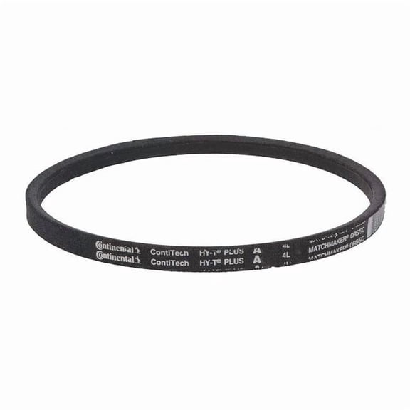 A35 Classical V-Belt, 37 in Outside Length, 1/2 in Top Width, 5/16" Thickness, 1 Ribs