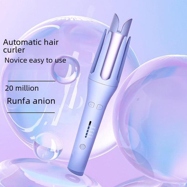 Rizador de pelo automático de estilo coreano, rollo grande de 32 mm, eléctrico, anión, cuidado del cabello, permanente, artefacto perezoso, rollo de huevo