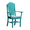 Aruba, variant on Keystone Amish Co. Sunburst Poly Composite Dining Chair with arms, Aruba