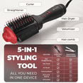 thumbnail image 2 of Hair Styler Blow Dryer & Straightener Comb, 2 of 7