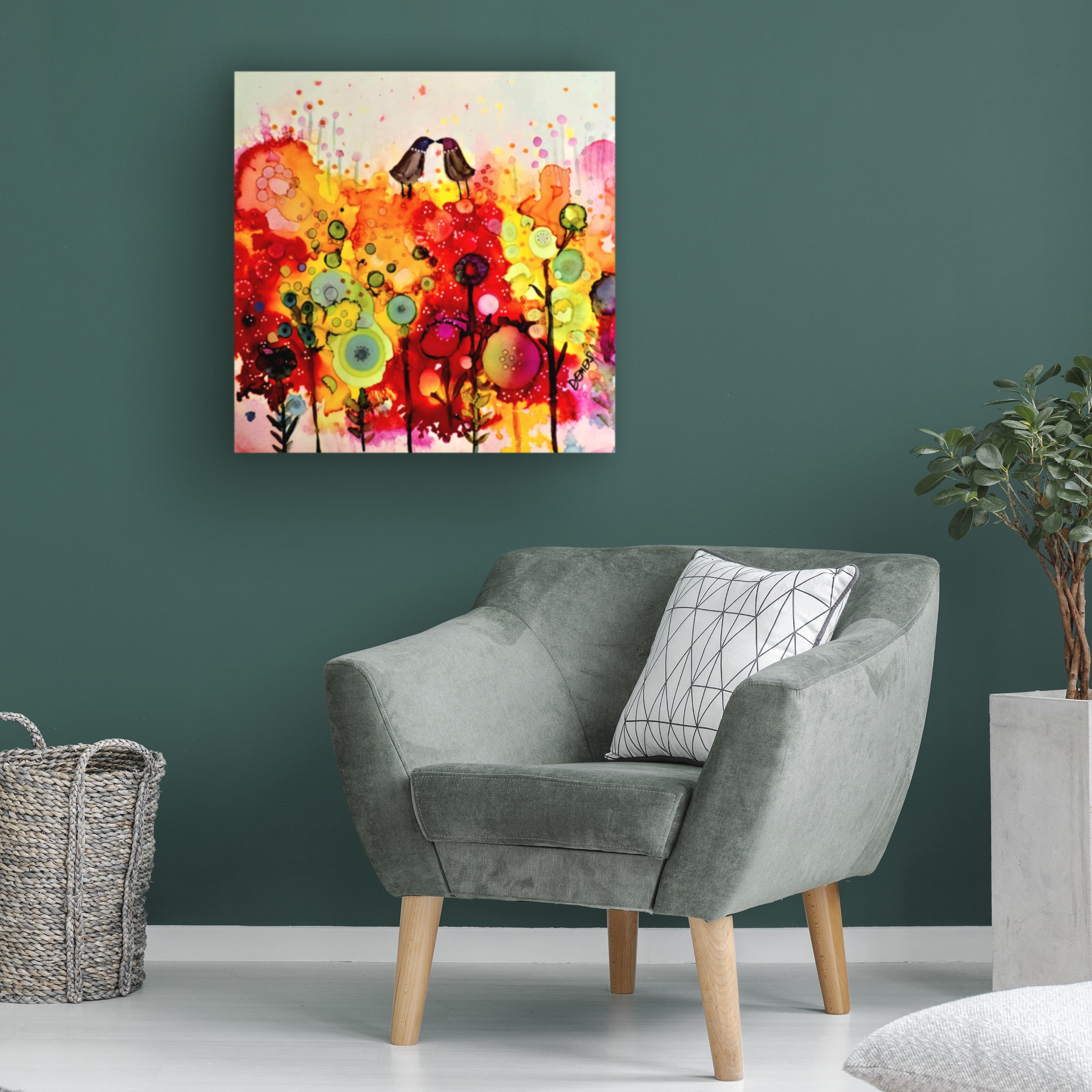 Sylvie Demers 'Tendresse' Canvas Art