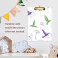 thumbnail image 4 of FORMRS Acrylic Clipboard with Low Profile Clip Standard A4 Letter Size, 12.5" x 9", Purple Birds, 4 of 8